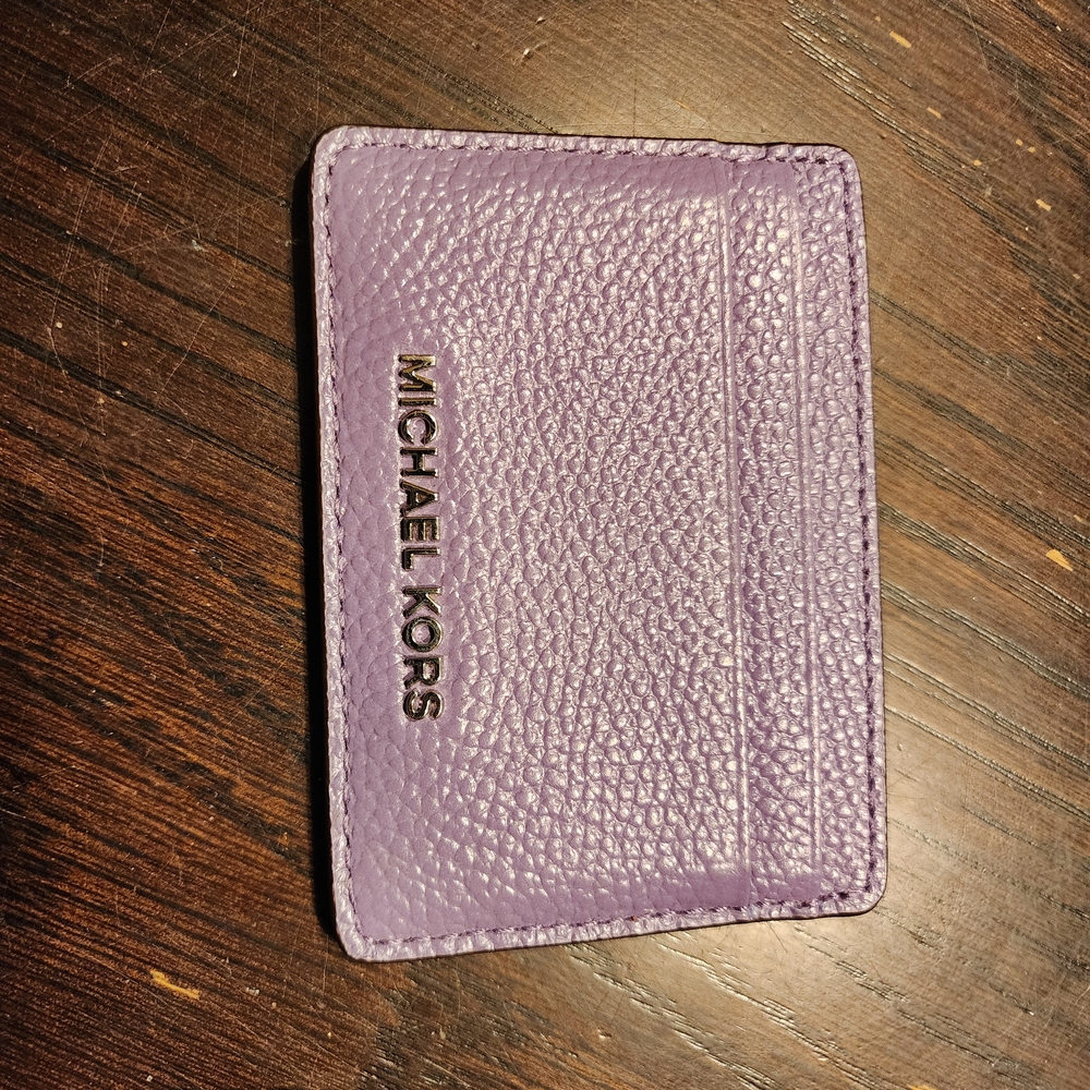 Michael Kors Lavender Card Holder